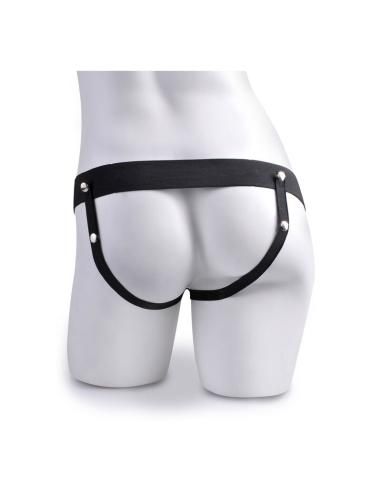 Fetish fantasy series - arnÉs ajustable pene realÍstico con testÍculos squirting 19 cm