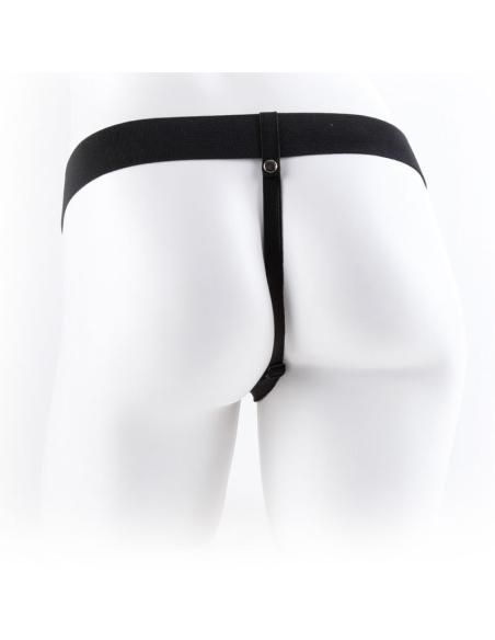 Fetish fantasy series - arnÉs ajustable control remoto pene realÍstico con testÍculos 23 cm