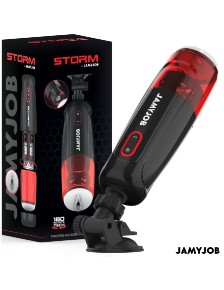 Jamyjob - storm masturbador vagina automÁtico 10 modos rotaciÓn y empuje