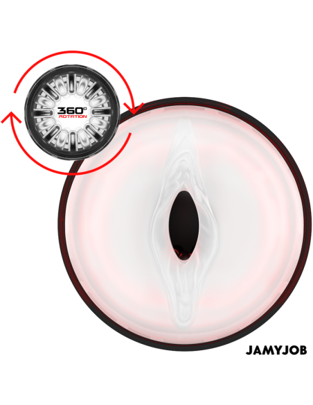 Jamyjob - storm masturbador vagina automÁtico 10 modos rotaciÓn y empuje