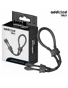 Addicted toys - cuerda silicona ajustable para el pene 2