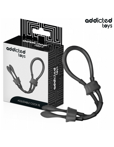Addicted toys - cuerda silicona ajustable para el pene
