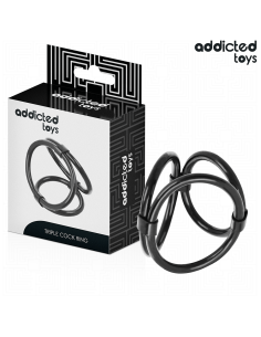 Addicted toys - anillo triple para el pene 2