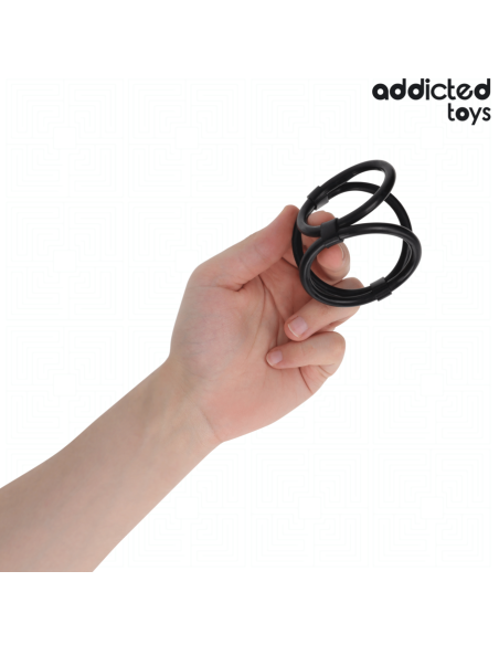 Addicted toys - anillo triple para el pene