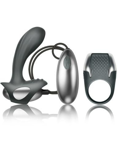 Climaximum - excite kit anillo para pene + masajeador prÓstata con cable