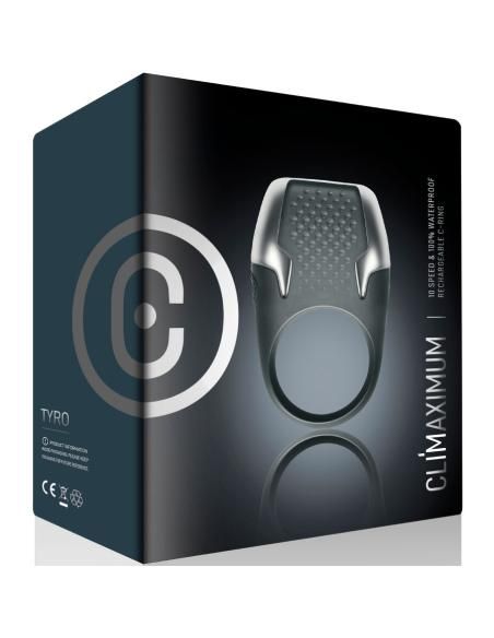 Climaximum - tyro anillo vibrador para pene luces led