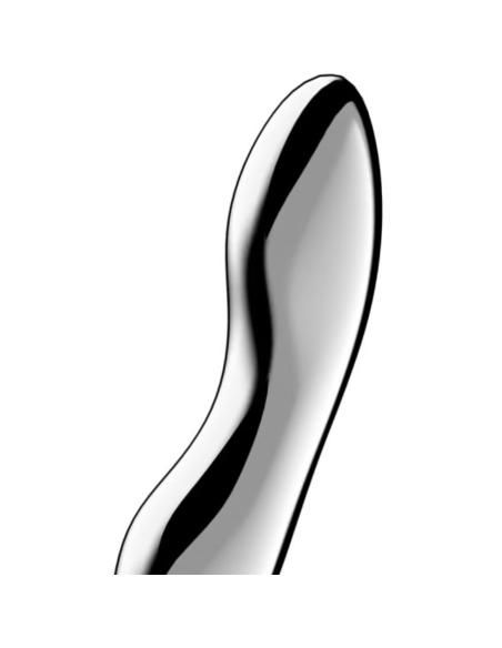 Satisfyer - cosmic crest 2 dildo acero inoxidable doble uso