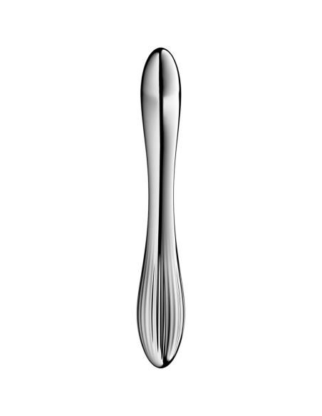 Satisfyer - pure gravity 1 dildo acero inoxidable doble uso