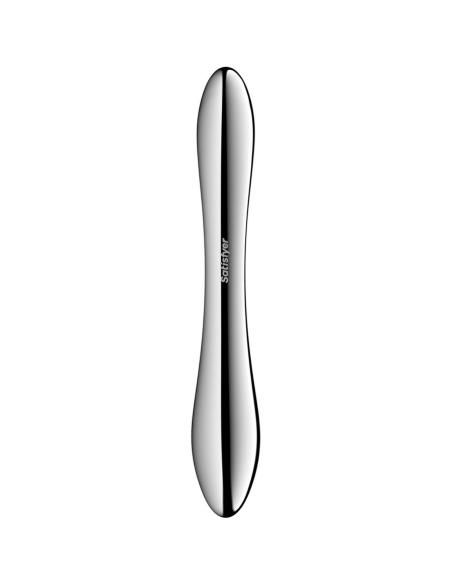 Satisfyer - pure gravity 1 dildo acero inoxidable doble uso