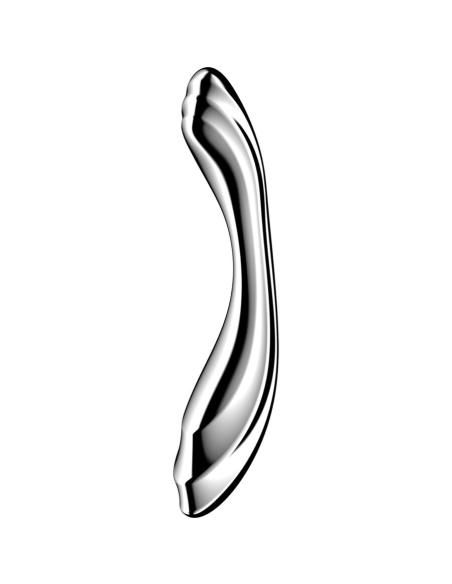 Satisfyer - pure gravity 2 dildo acero inoxidable doble uso