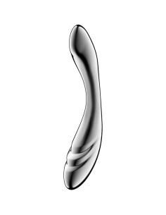 Satisfyer - pure gravity 3 dildo acero inoxidable doble uso