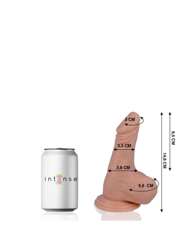 Mr intense - 1 pene realÍstico 14.6 cm -o- 3.5 cm
