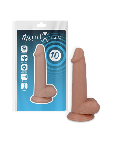 Mr intense - 10 pene realÍstico 18 cm -o- 3.4 cm