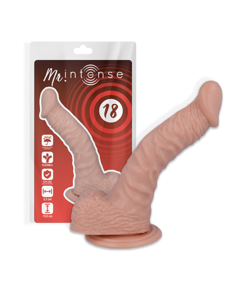 Mr intense - 18 pene realÍstico 19.8 cm -o- 3.2 cm