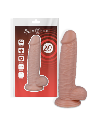 Mr intense - 20 pene realÍstico 20 cm -o- 4.6 cm