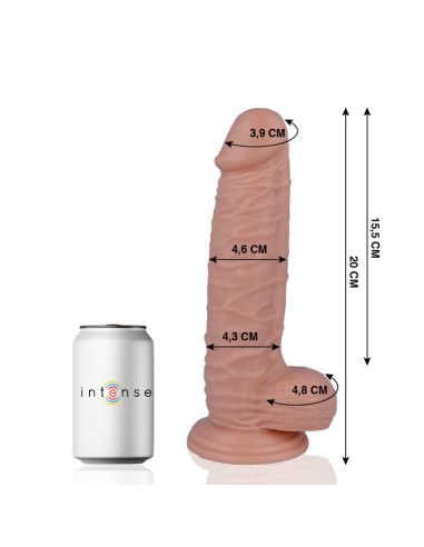 Mr intense - 20 pene realÍstico 20 cm -o- 4.6 cm