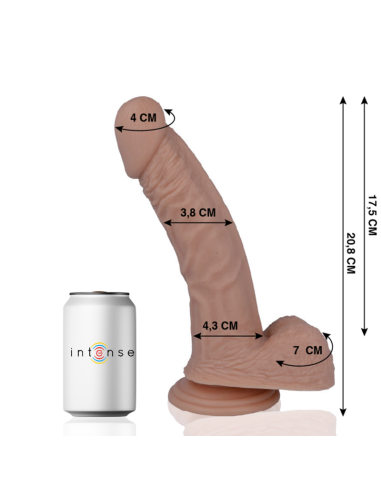 Mr intense - 23 pene realÍstico 20.8 cm -o- 3.8 cm