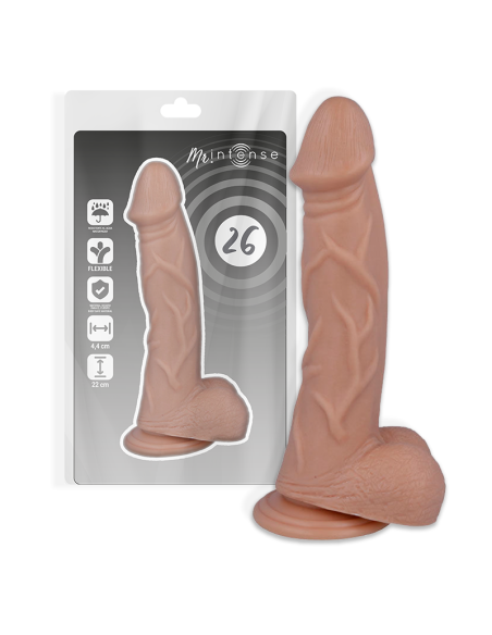 Mr intense - 26 pene realÍstico 22 cm -o- 4.4 cm