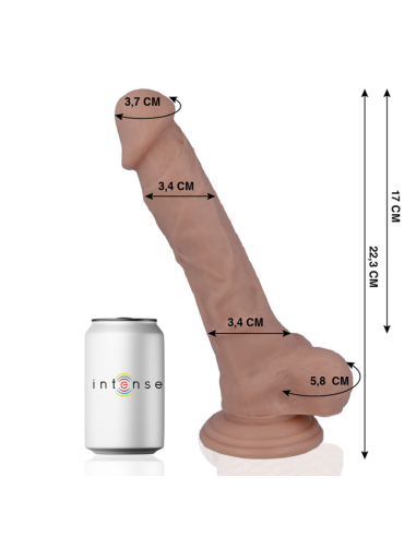 Mr intense - 28 pene realÍstico 22.3 cm -o- 3.4 cm