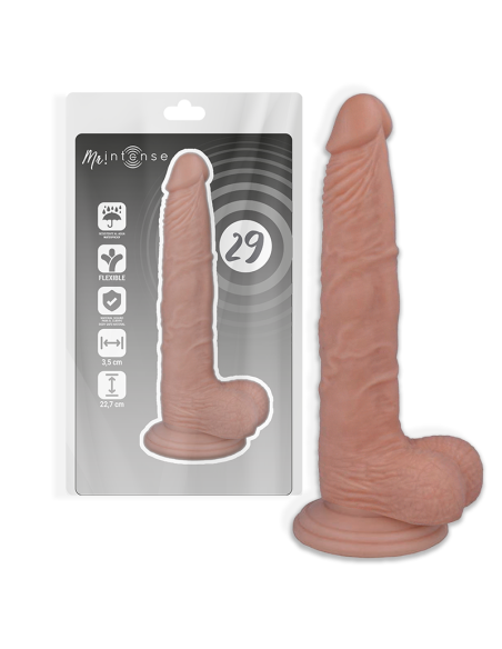 Mr intense - 29 pene realÍstico 22.7 cm -o- 3.5 cm