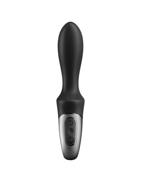 Satisfyer - heat climax vibrador anal app negro