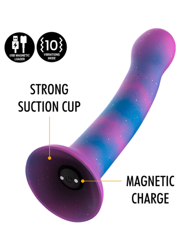Mythology - dion galactic dildo s - vibrador compatible con watchme wireless technology