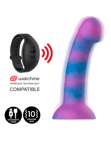 Mythology - dion galactic dildo m - vibrador compatible con watchme wireless technology