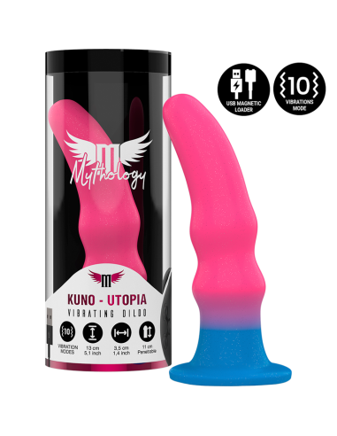 Mythology - kuno utopia dildo s - vibrador compatible con watchme wireless technology