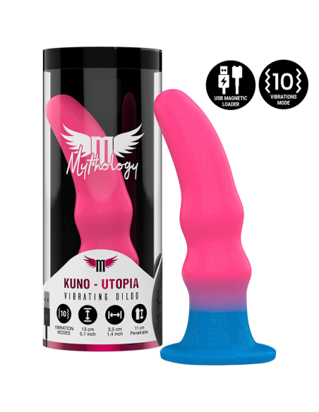 Mythology - kuno utopia dildo s - vibrador compatible con watchme wireless technology