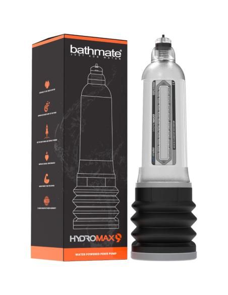Bathmate - hydromax 9 bomba aumento pene transparente