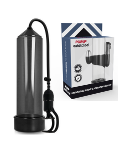 Pump addicted - bomba erecciÓn rx5 negro con vibrador