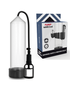 Pump addicted - bomba erecciÓn rx7 transparente con vibrador