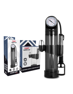 Pump addicted - bomba erecciÓn rx9 negro con vibrador 2