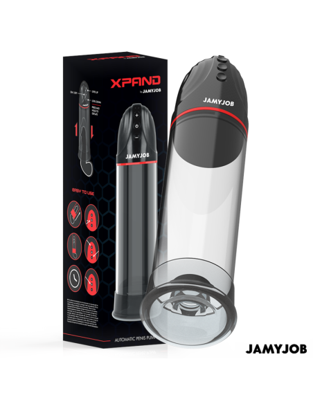 Jamyjob - xpand bomba automÁtica 3 niveles de succionador gris