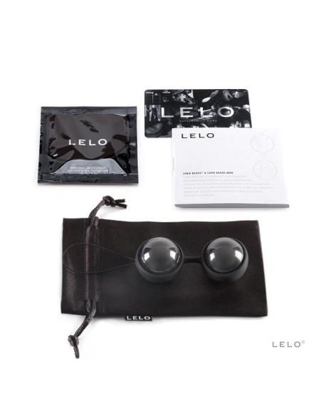 Lelo - luna beads noir bolas kegel