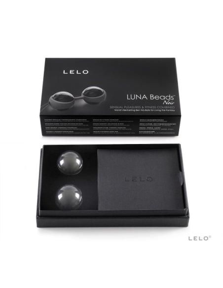 Lelo - luna beads noir bolas kegel