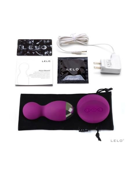 Lelo - insignia bolas hula morado