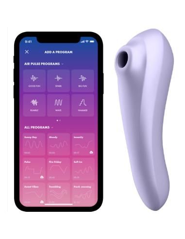 Satisfyer - dual pleasure air pulse violeta