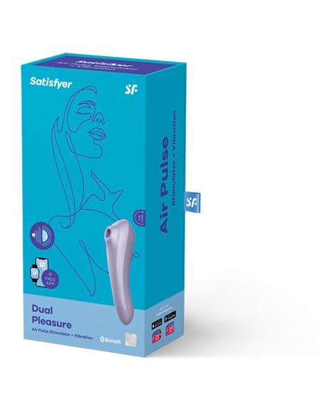 Satisfyer - dual pleasure air pulse violeta