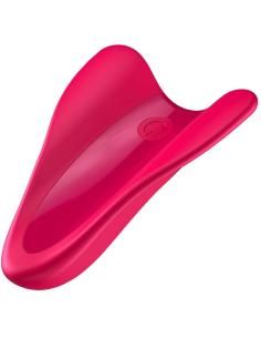 Satisfyer - high fly vibrador dedal fuchsia 2