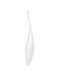 Satisfyer - twirling joy estimulador clitoris blanco 2