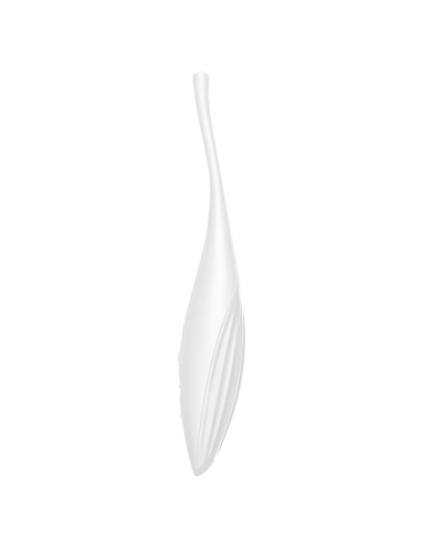 Satisfyer - twirling joy estimulador clitoris blanco