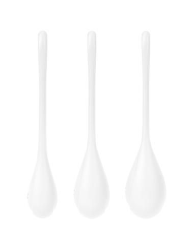 Satisfyer - yoni power 1 kit de entrenamiento blanco