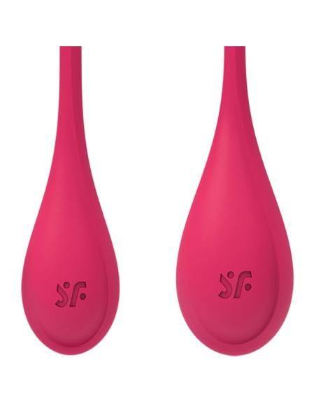 Satisfyer - yoni power 1 kit de entrenamiento rojo