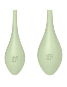 Satisfyer - yoni power 2 kit de entrenamiento verde 2