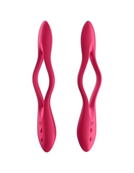 Satisfyer - elastic joy multi vibrador rojo