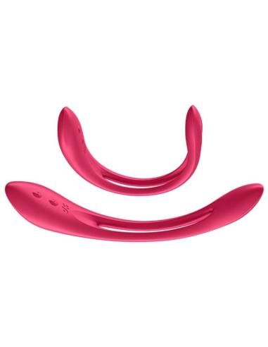 Satisfyer - elastic joy multi vibrador rojo
