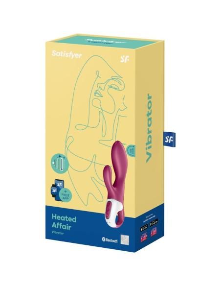 Satisfyer - heated affair vibrador punto g