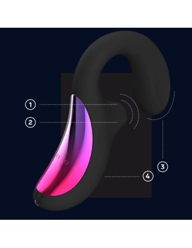 Lelo - enigma cruise masajeador sonico doble estimulacion negro