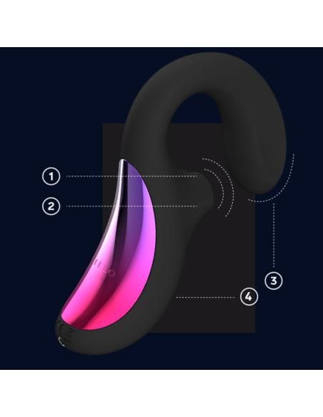 Lelo - enigma cruise masajeador sonico doble estimulacion negro